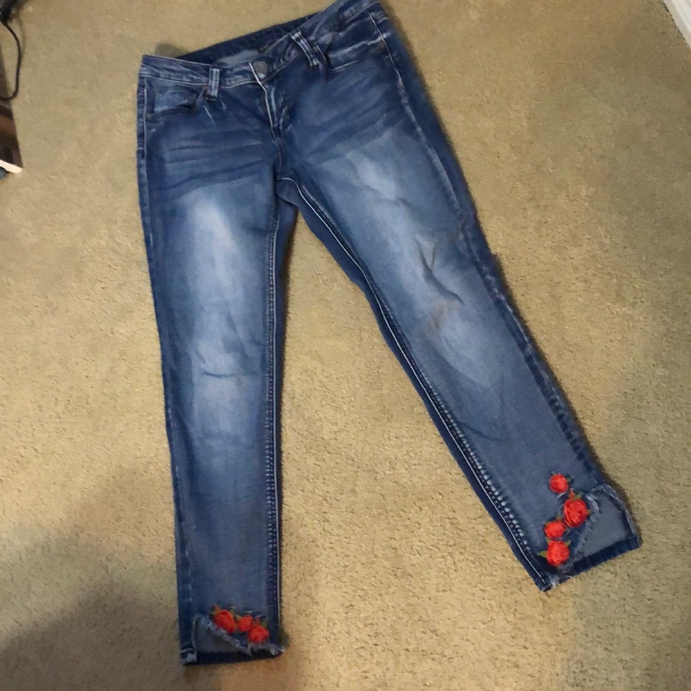 Teens faded jeans